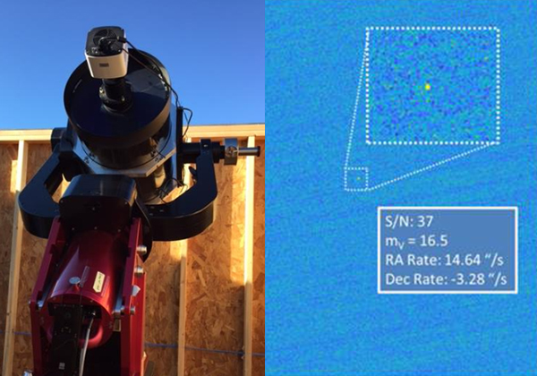 鑫圖sCMOS相機助力空間碎片新型檢測系統研發